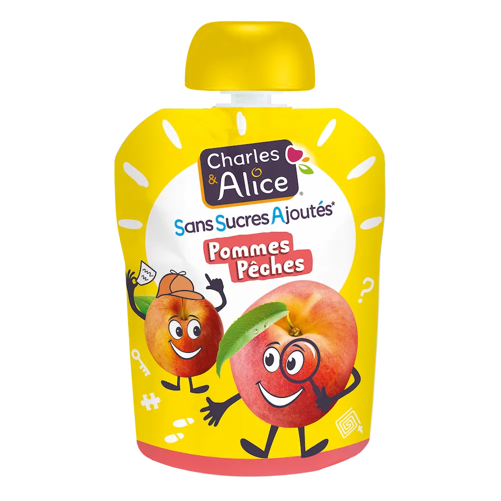 GOURDE-Charles&Alice-enfants-Panaché-pom-peches